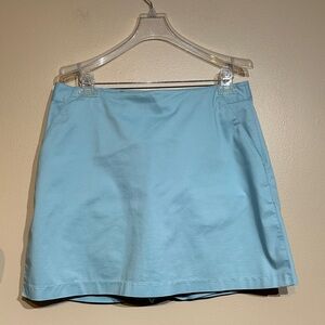 Adidas Sky Blue Mini Skirt